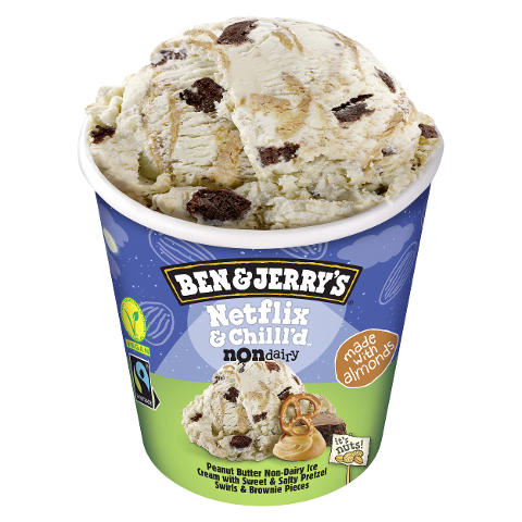 BEN & JERRY'S Non-Dairy Netflix & Chilll'd 465ml - 