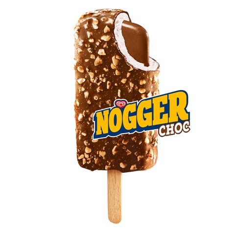 Lusso Nogger Choc Glace 1 x 90 ml - 