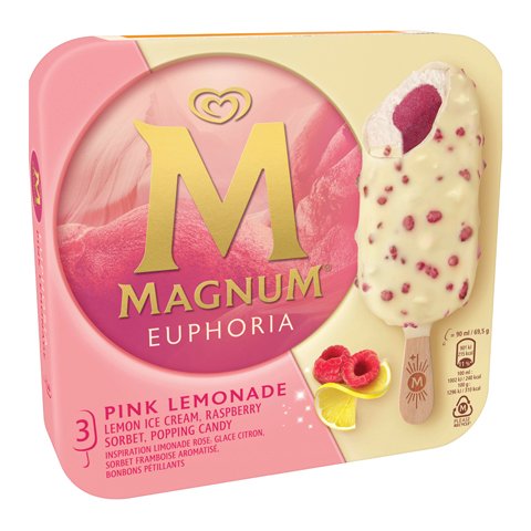Magnum Euphoria Pink Lemonade 3 x 90 ml - 