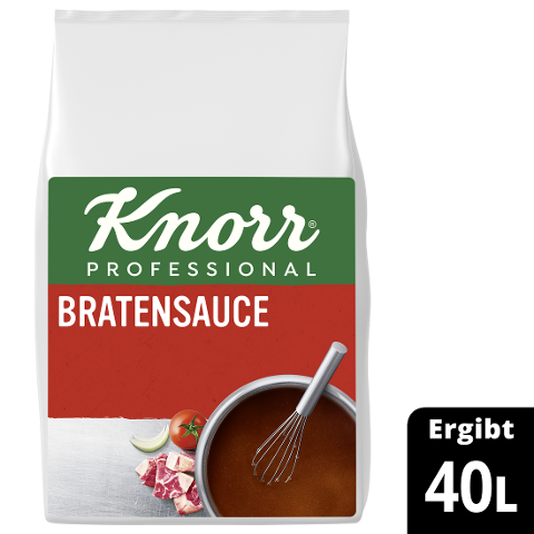 Knorr Bratensauce 6x4kg - KNORR Bratensauce - mit authentischem Fleischgeschmack.