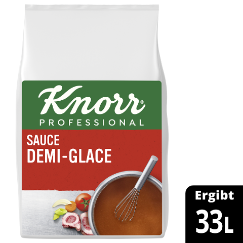 Knorr Sauce Demi-glace 4 KG - Wenige Handgriffe – authentischer und aus balancierter Geschmack.