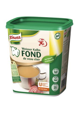 Knorr Professional Weisser Kalbs Fond instantlöslich 750 g - 