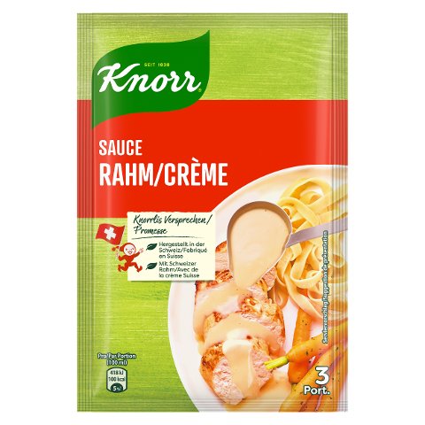 KNORR Rahm Sauce Beutel 3 Portionen - 