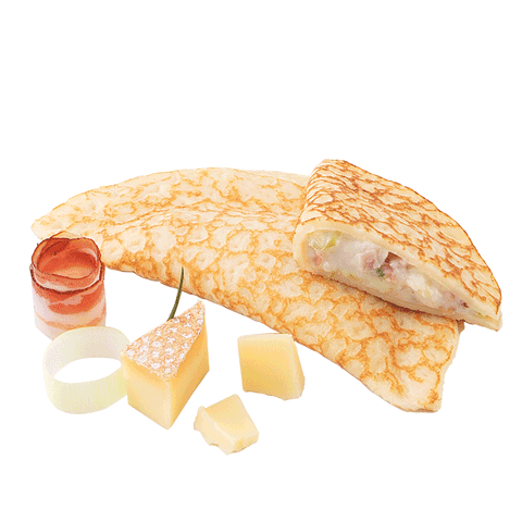 Caterline Käse-Lauch-Speck Palatschini (Crêpes) 2,1 KG (30 Stk. à ca. 70 g) - 