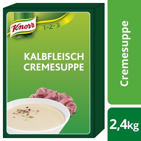 Knorr Kalbfleisch Cremesuppe 2,4 KG - 