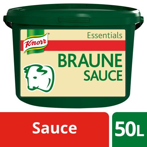 Knorr Essentials Clean Label Brown Sauce (Braune Sauce) 4 KG - 