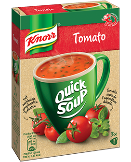 KNORR Quick Soup Tomato Packung 3 x 1 Portion - 