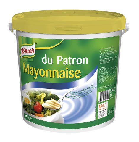Knorr Mayonnaise du Patron 82% Fett 9,3 KG - 