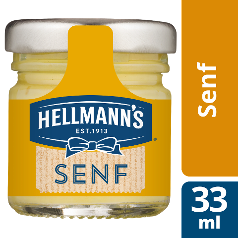 Hellmann's Senf mittelscharf 80x33ml - 