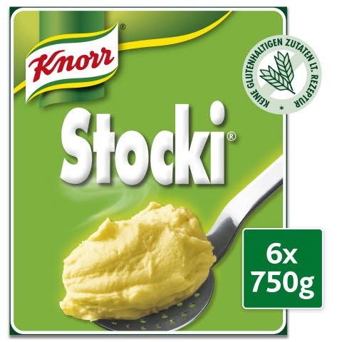 Knorr STOCKI Kartoffelstock Flocken 6 x 750 g - 