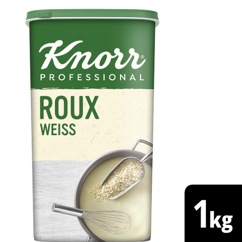 Knorr Roux Weisse Mehlschwitze 1kg - KNORR Roux - authentisch hergestellt, gelingt immer.
