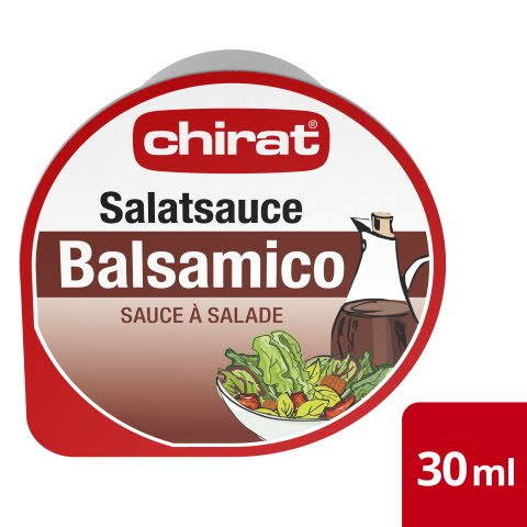 Chirat Salatsauce Balsamico 70 x 30 ml - 