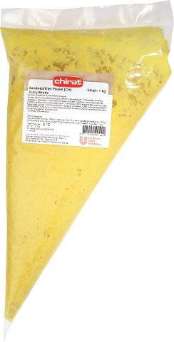 Chirat Sandwichfiller Poulet (CH) Curry Exotic 1 KG - Chirat Sandwichfiller - bewährte Schweizer Qualität sofort einsetzbar.