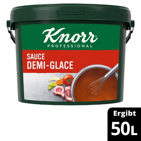 Knorr Demi-glace 6kg - Wenige Handgriffe – authentischer und aus balancierter Geschmack.