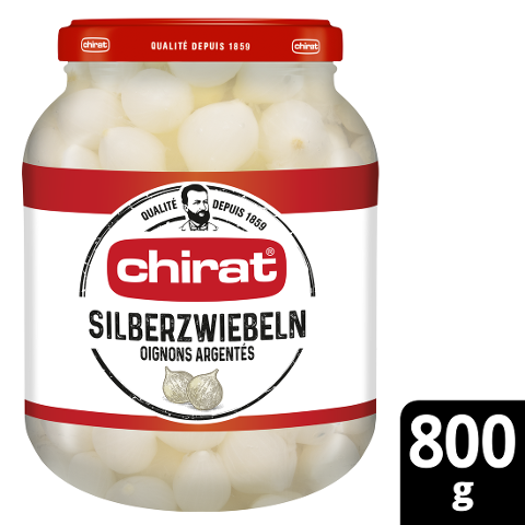 Chirat Silberzwiebeln 800 g Glas  - 