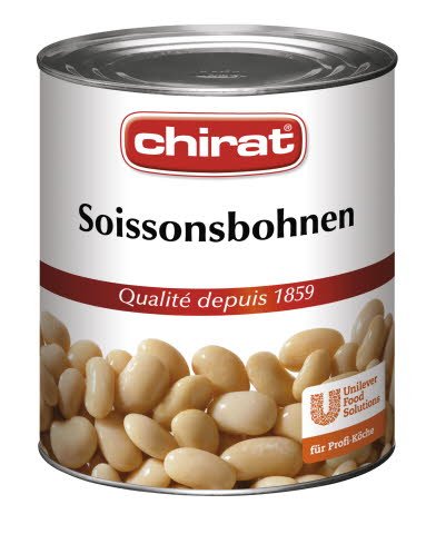 Chirat Soissonsbohnen 6 x 3/1 Dose  - 