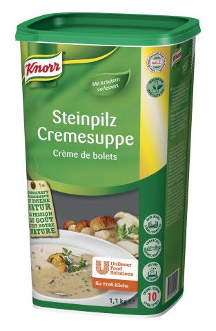 Knorr Steinpilz Cremesuppe 1,1 KG - 