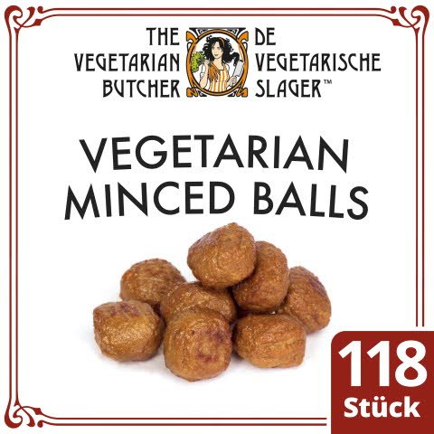 The Vegetarian Butcher – Vegetarian Minced Balls - Vegetarische Hackbällchen auf Pflanzenprotein-Basis 2,0 kg - 