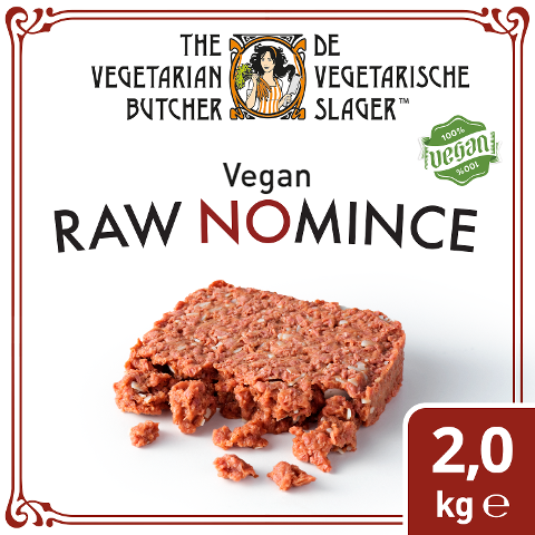 The Vegetarian Butcher - Vegan Raw NoMince - Veganes Gehacktes auf Soja-Basis 2,0 kg - 