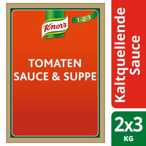 Knorr Tomaten Sauce und Suppe - kaltquellend 3 KG - 