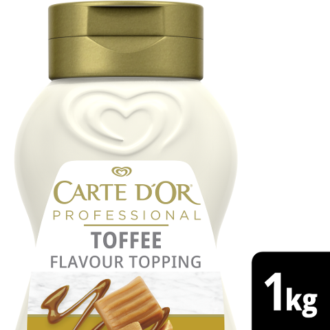 Carte D'or Professional Dessert Topping Toffee 1x1 kg - Carte D'Or Professional Dessert Topping Toffee - hilft dir ein unverwechselbares Finish zu kreieren. 