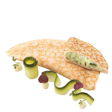 Caterline Zucchini-Kräuter Palatschini (Crêpes) 2,1 KG (30 Stk. à ca. 70 g) - 