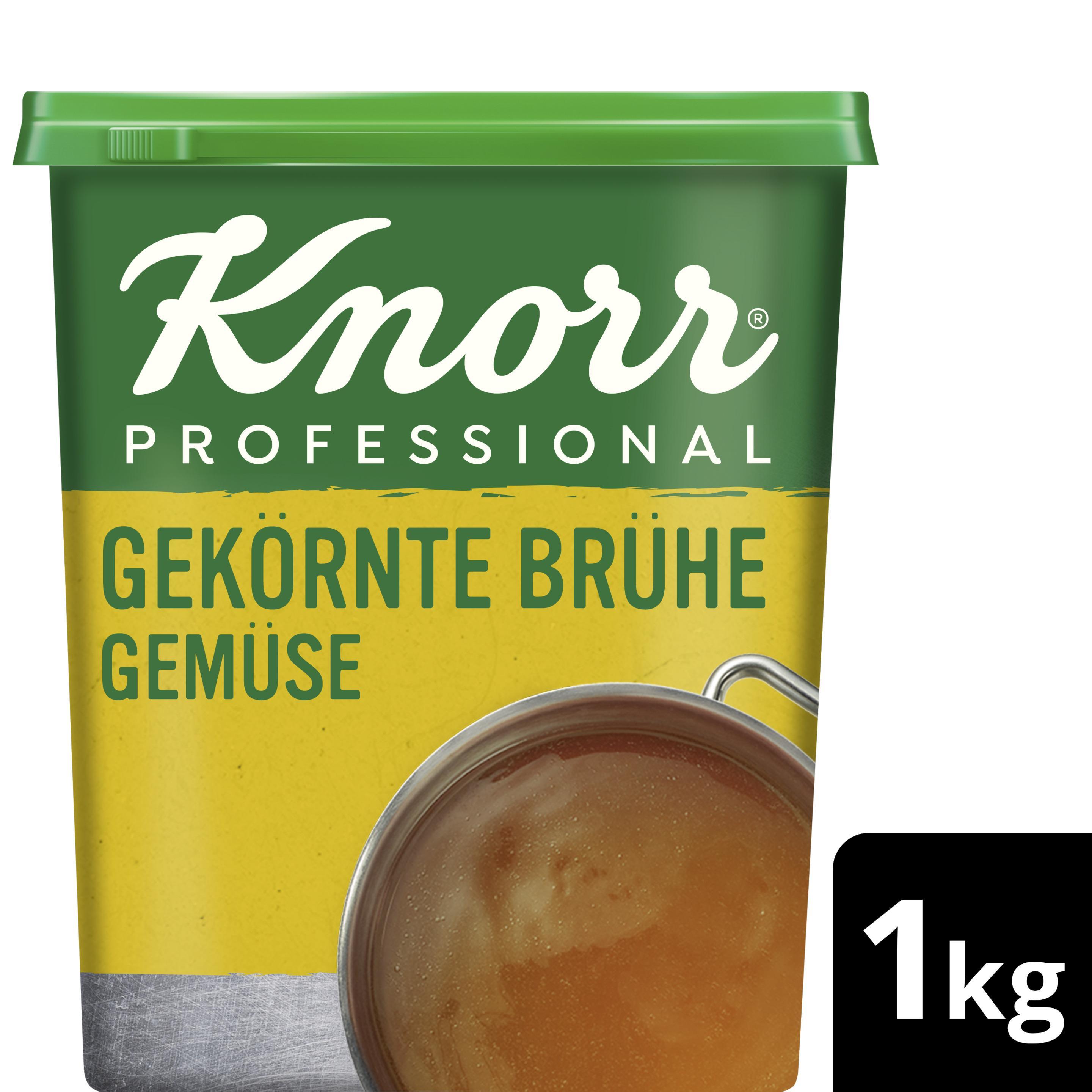 Knorr Professional Gekörnte Brühe Gemüse ohne Suppengrün 1 kg