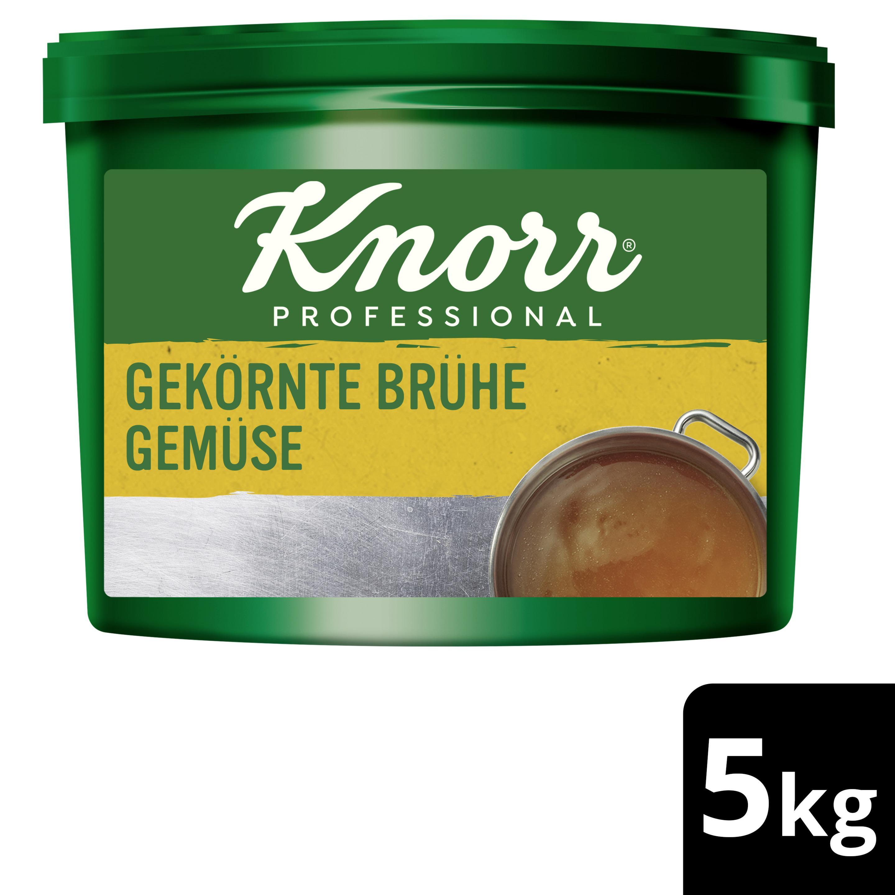 Knorr Professional Gekörnte Brühe Gemüse ohne Suppengrün 1 x 5 kg