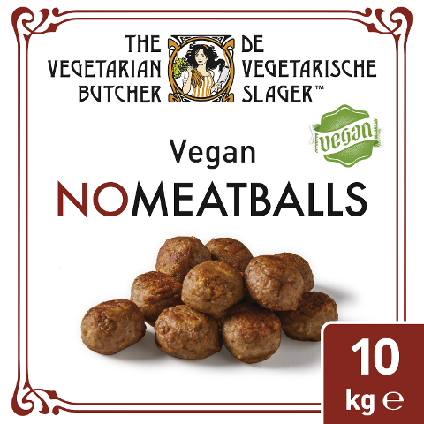 The Vegetarian Butcher NoMeatballs - Vegane Hackbällchen auf Pflanzenprotein Basis 10 kg - 