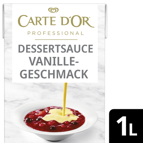 Carte D'Or Professional Dessertsauce Vanille-Geschmack 1 L - 