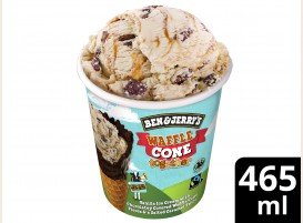 Ben & Jerry's Waffle Cone Together Eis Becher 465 ml - 