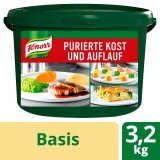 Knorr Basis für pürierte Kost und Auflauf 3,2 KG - Aber die Lebensfreude steigt, wenn es schmeckt und dabei noch gut aussieht. Knorr Basis für pürierte Kost und Auflauf 3,2 KG - Aber die Lebensfreude steigt, wenn es schmeckt und dabei noch gut aussieht.