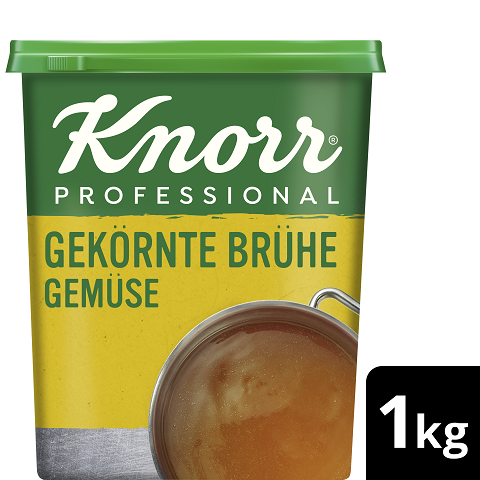 Knorr Professional Gekörnte Brühe Gemüse ohne Suppengrün 1 KG - 