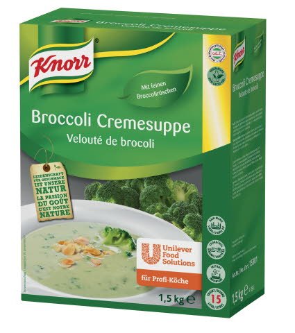 Knorr Broccoli Cremesuppe 1,5 KG - 