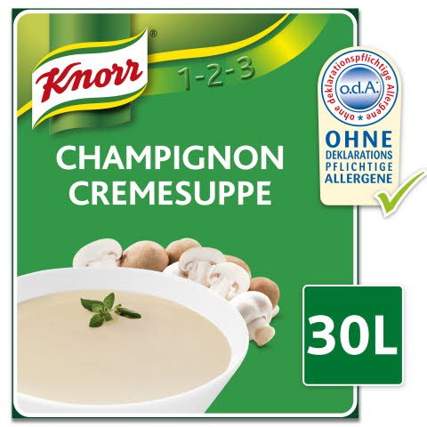 Knorr Champignon Cremesuppe 2 700 g - 