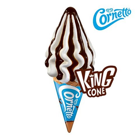 Cornetto King Cone Vanilla 260 ml - 