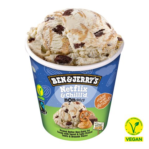 Ben & Jerry's Non-Dairy Netflix & Chilll'd 465 ml - 