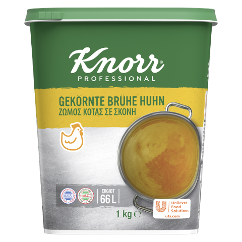 Knorr Professional Gekörnte Brühe Huhn ohne Suppengrün 1kg - 