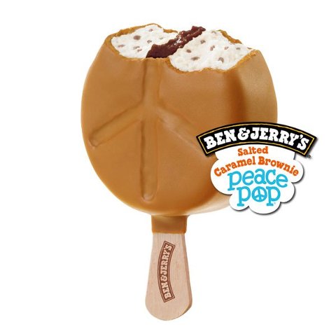 Ben&Jerry´s Peace Pop Salted Caramel Brownie 80ml - 