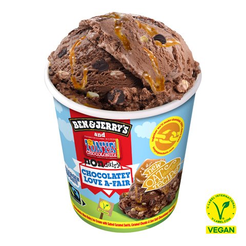 Ben & Jerry's Non-Dairy Chocolatey Love A-Fair 465 ml - 