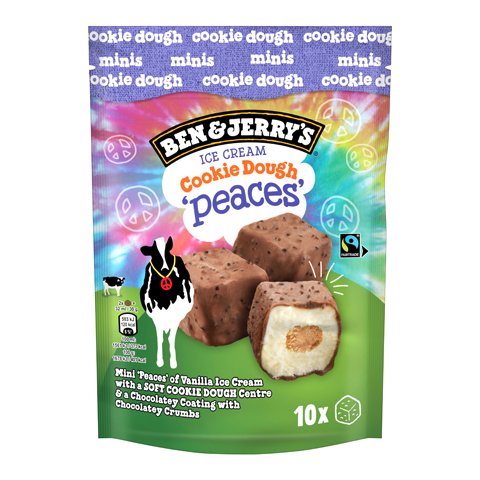 Ben&Jerry´s Icecream Cookie Dough Peaces 160ml - 
