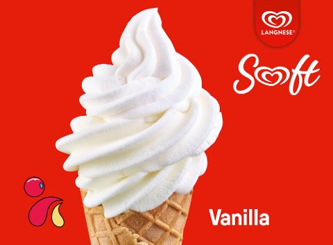 Cornetto Soft Vanilla Eis 145 ml Kartusche - 