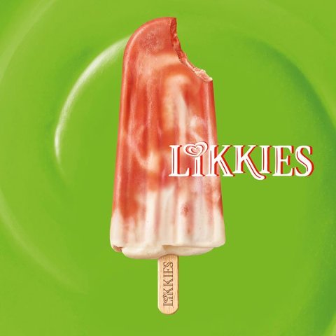Langnese LIKKIES Strawberry Cheesecake Eis am Stiel 84ml - 