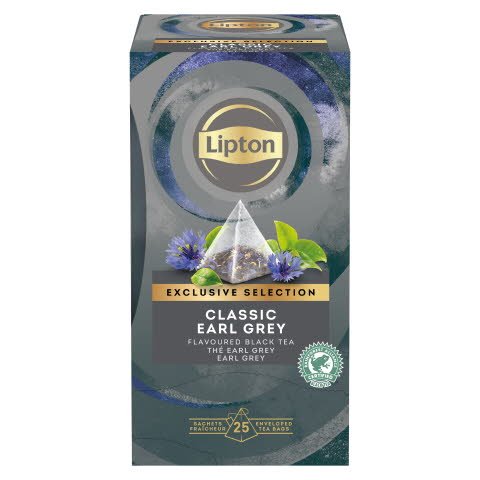 Lipton Classic Earl Grey 25 Beutel - Lipton Exclusive Selection bietet erfrischende Ideen für modernen Tee-Lifestyle.
