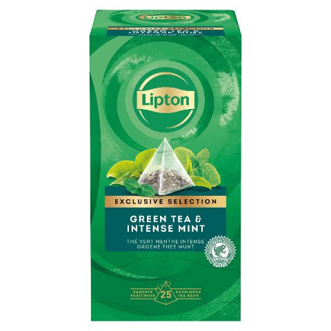 Lipton Green Tea Intense Mint 25 Beutel - Lipton Exclusive Selection bietet erfrischende Ideen für modernen Tee-Lifestyle.