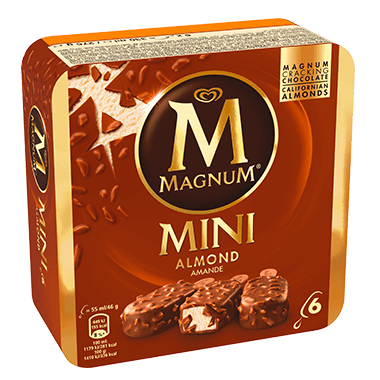 Magnum Mini Mandel 6 x 55 ml - 