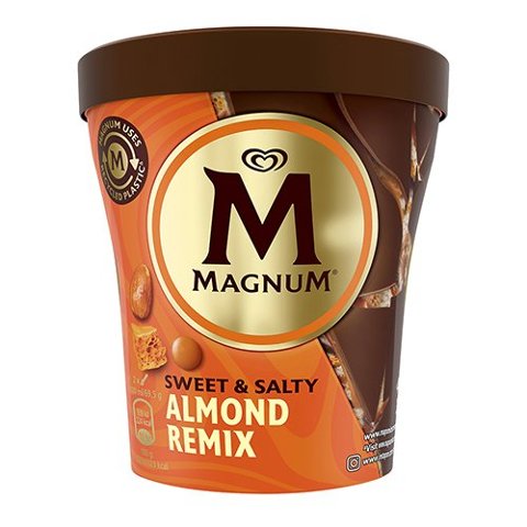 Magnum Sweet & Salty Almond Remix Becher 440ml - 