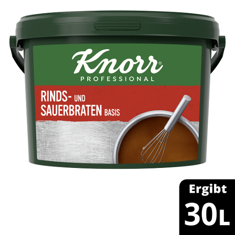 Rinds- und Sauerbraten Basis 2,5kg - KNORR Rahm Sauce - echte Cremigkeit durch hohen Sahneanteil.