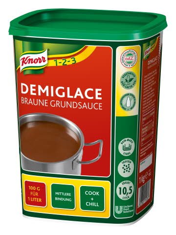 Knorr Demiglace Braune Grundsauce 1 KG - 