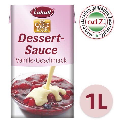 Carte D'Or Dessert-Sauce Vanille-Geschmack 1 L - 